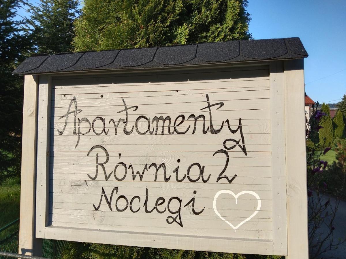 Apartamenty Rownia 2 Ustrzyki Dolne Dış mekan fotoğraf